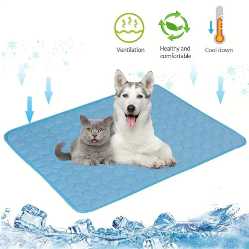 Dog Wares CryoPaw™ XL Cooling Mat.  Extra Large Dog Cooling Mat - Durable Summer Pet Bed for Dogs and Cats, Ideal for Comfort and Relaxation