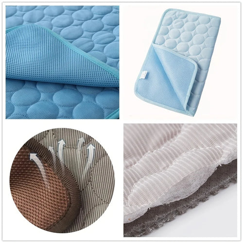 Dog Wares CryoPaw™ XL Cooling Mat.  Extra Large Dog Cooling Mat - Durable Summer Pet Bed for Dogs and Cats, Ideal for Comfort and Relaxation