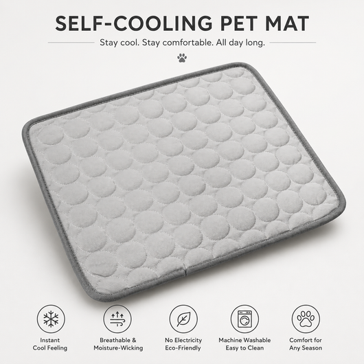 Dog Wares CryoPaw™ XL Cooling Mat.  Extra Large Dog Cooling Mat - Durable Summer Pet Bed for Dogs and Cats, Ideal for Comfort and Relaxation